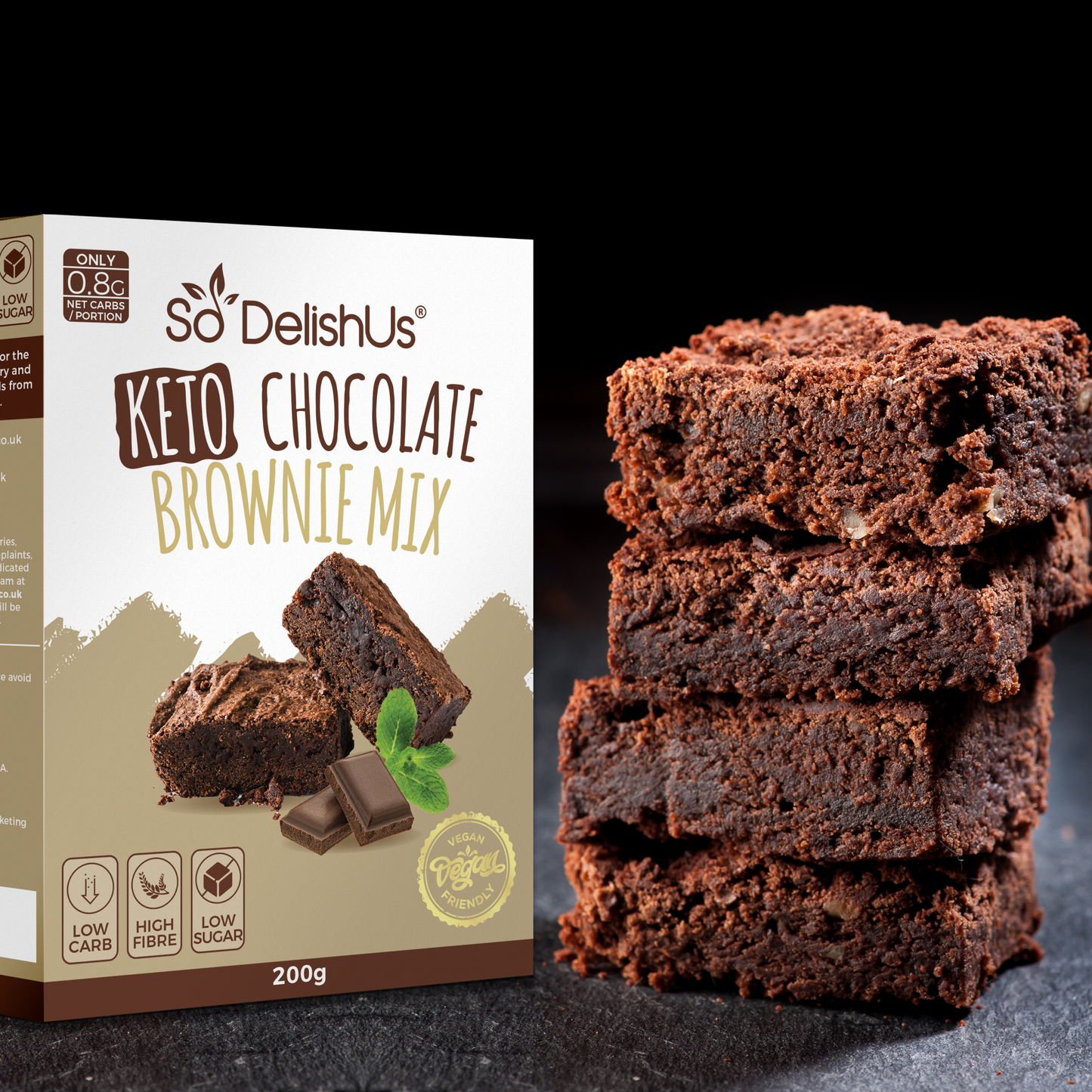 High Fibre Chocolate Brownie Mix