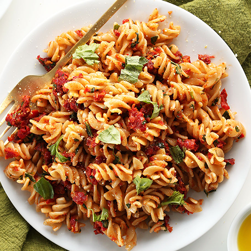 Enjoy high protein, low carb, high fibre, plant-based dried fusilli pasta. 194% More Protein | 44% Less Carbs | 232% More Fibre